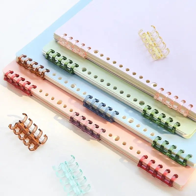 Binding Comb Plastic - 10/40 unidades de anéis de encadernação