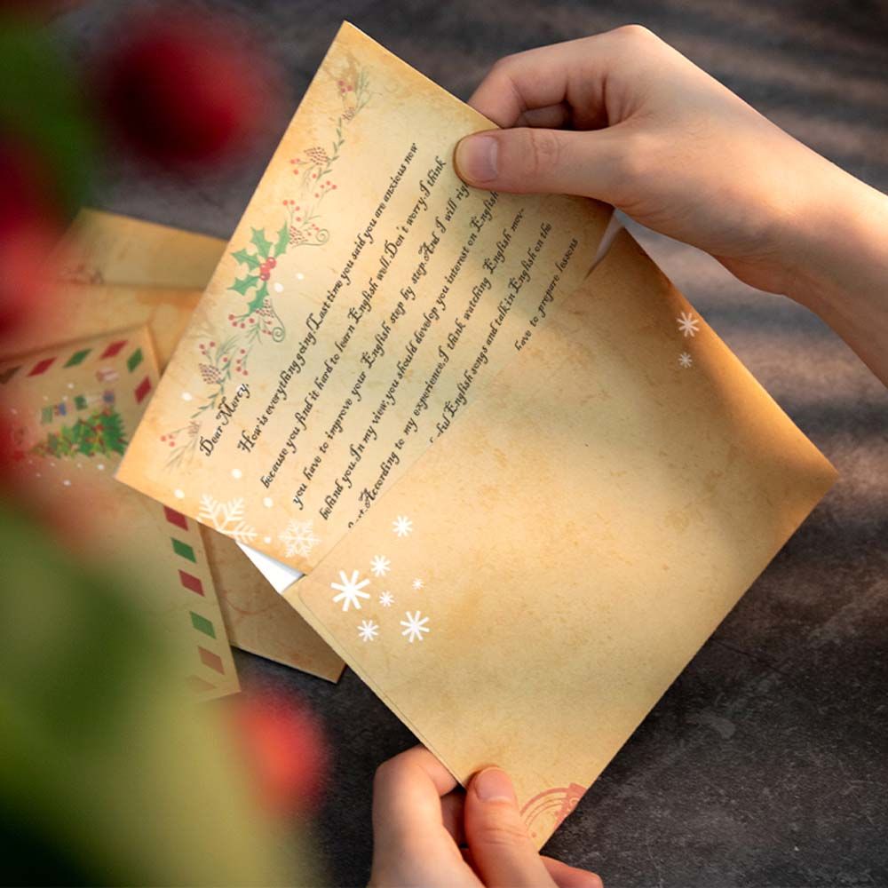 Kit DIY de 6 Peças: Cartões de - Letter Envelope Kraft avaliação e preço