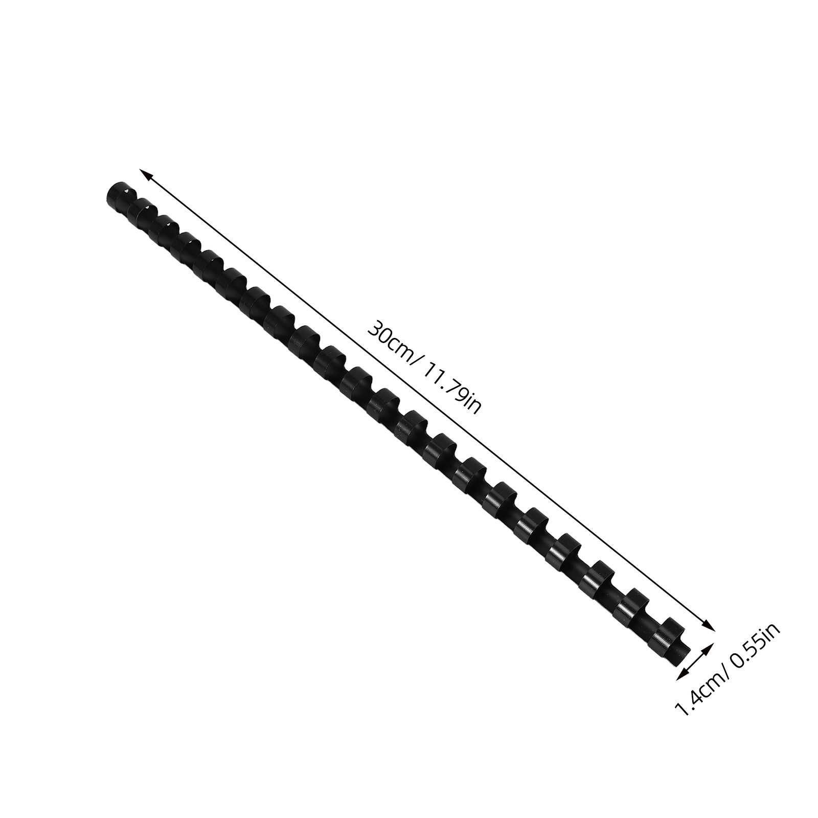 100 unidades de espirais de pl - Binding Comb Plastic avaliação e preço