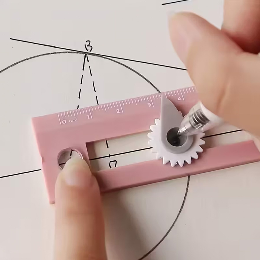 Compasso Multifuncional 2 em 1 - Compass Geometry Set avaliação e preço