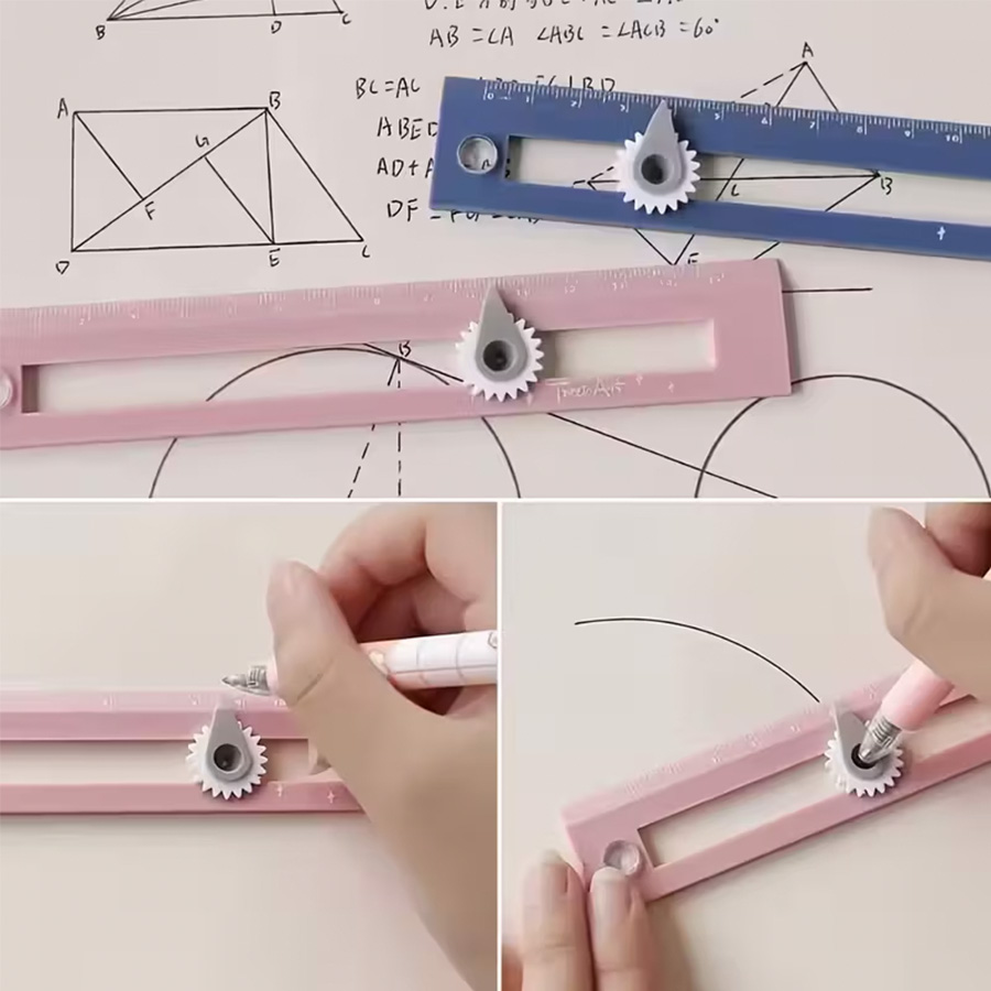 Compasso Multifuncional 2 em 1 - Compass Geometry Set avaliação e preço
