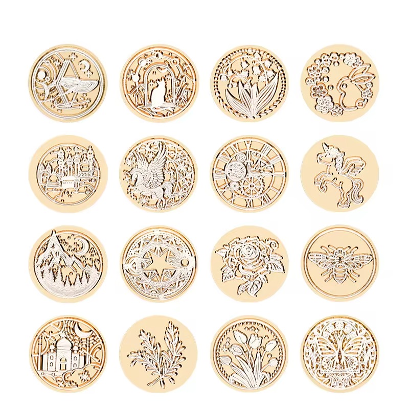 Estrela céu lótus rosa padrão  - Wax Seal Stamp Kit avaliação e preço