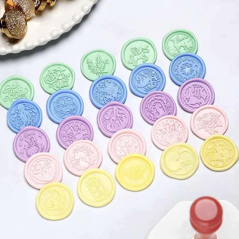Estrela céu lótus rosa padrão  - Wax Seal Stamp Kit avaliação e preço