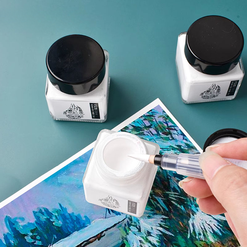 Garrafa de tinta branca para d - Correction Fluid White avaliação e preço