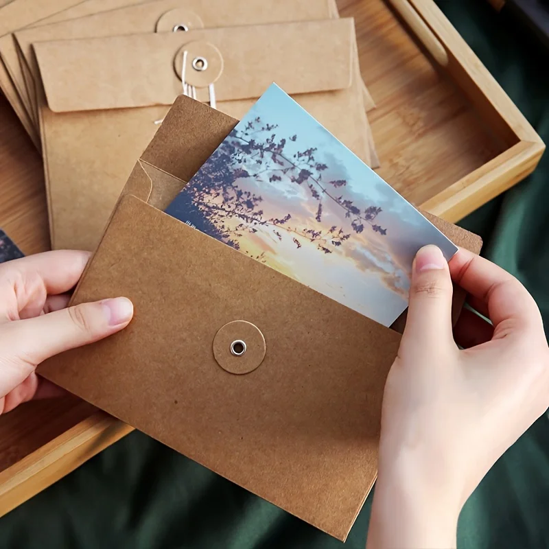 Conjunto de 20 Envelopes de Pa - Letter Envelope Kraft avaliação e preço