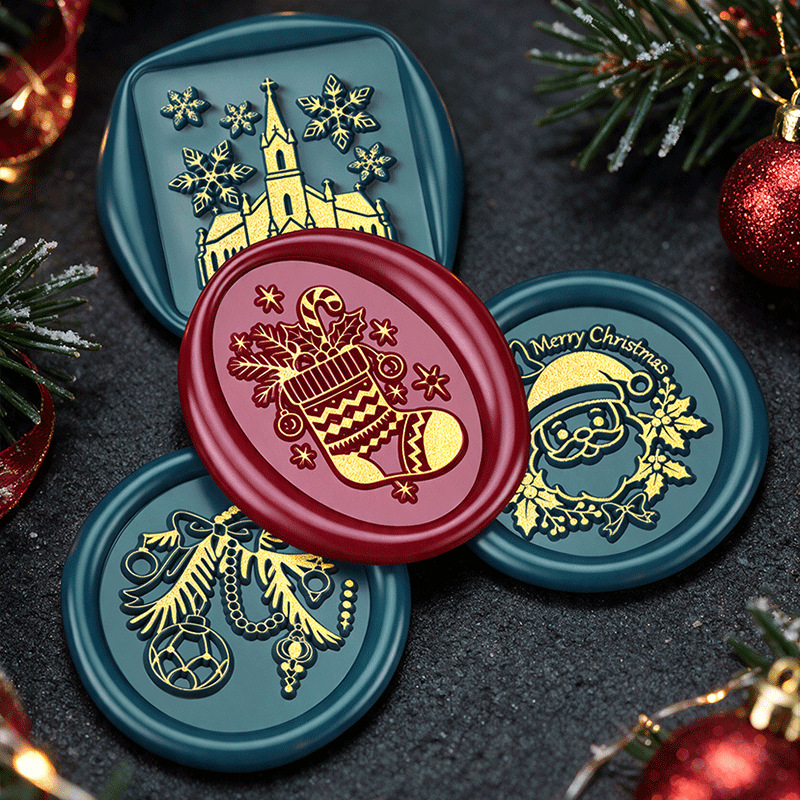 Série de Natal 2026: Cabeça de - Wax Seal Stamp Kit avaliação e preço