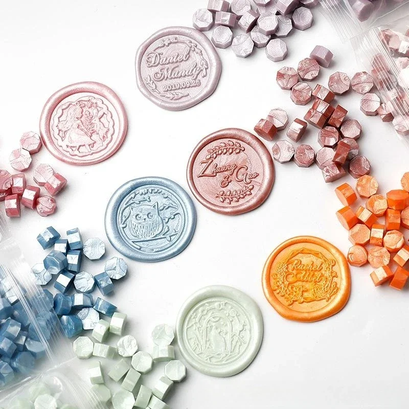 100pc retro selo de cera selo  - Wax Seal Stamp Kit avaliação e preço
