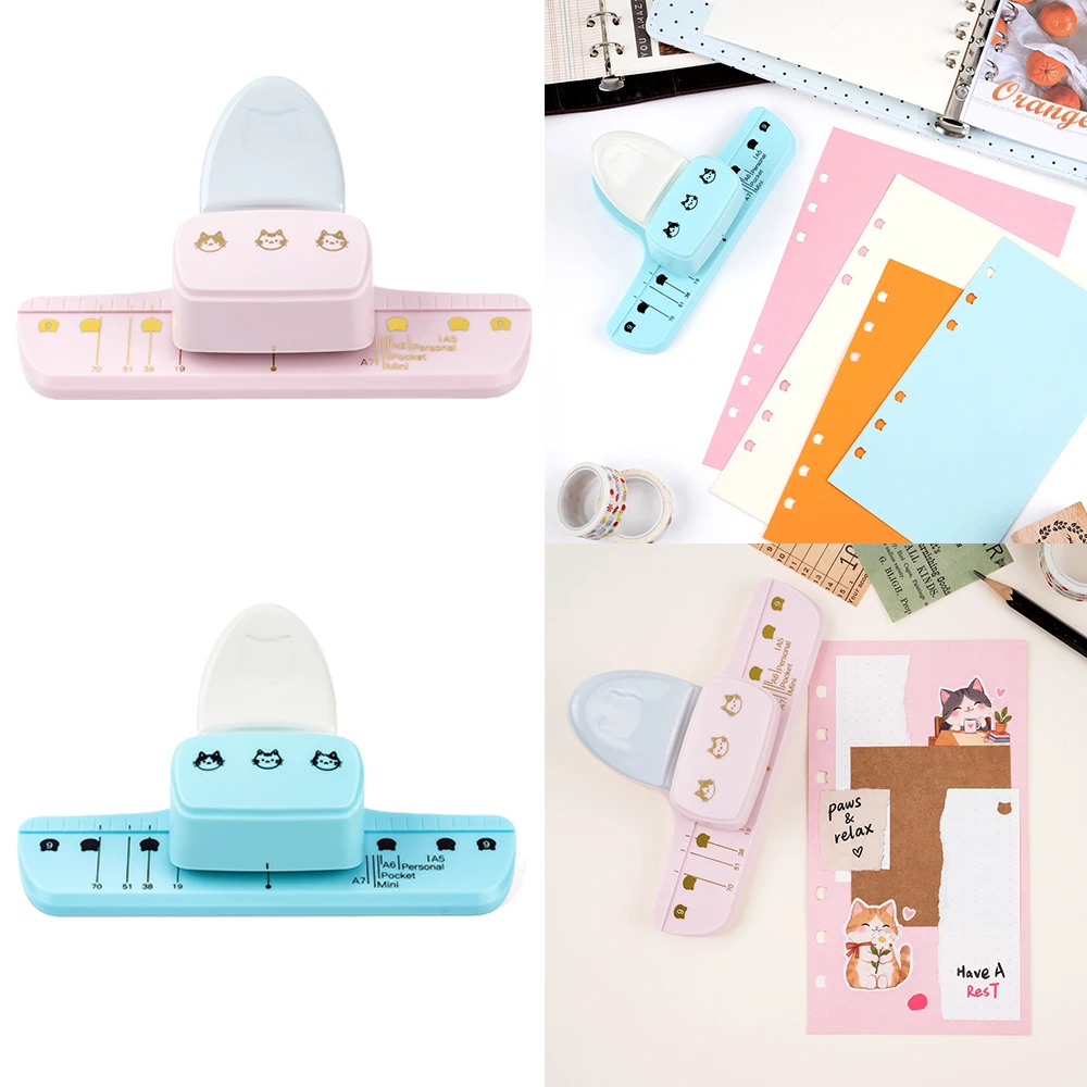 Furador de papel portátil com  - Paper Punch 3 Hole avaliação e preço