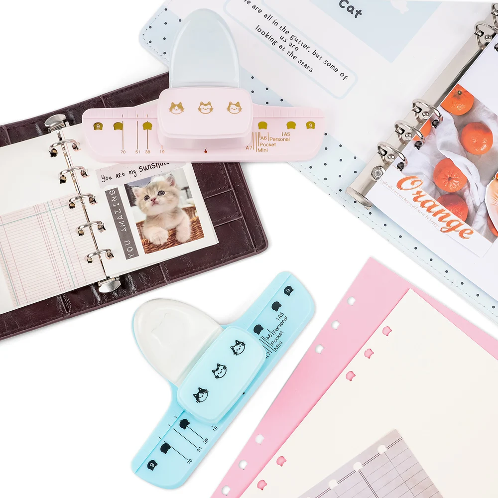 Furador de papel portátil com  - Paper Punch 3 Hole avaliação e preço