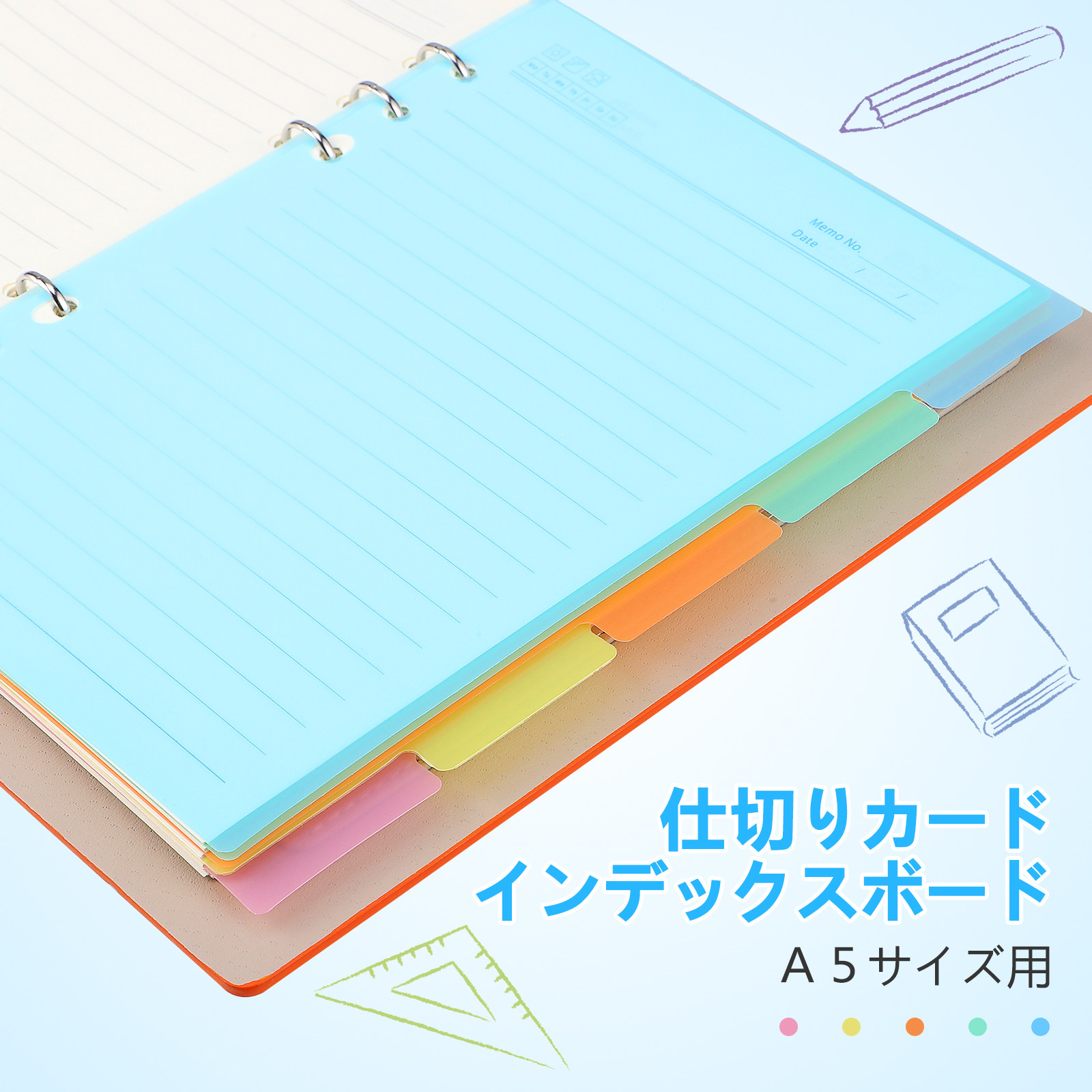 10 divisórias de plástico para - Index Tab Divider avaliação e preço