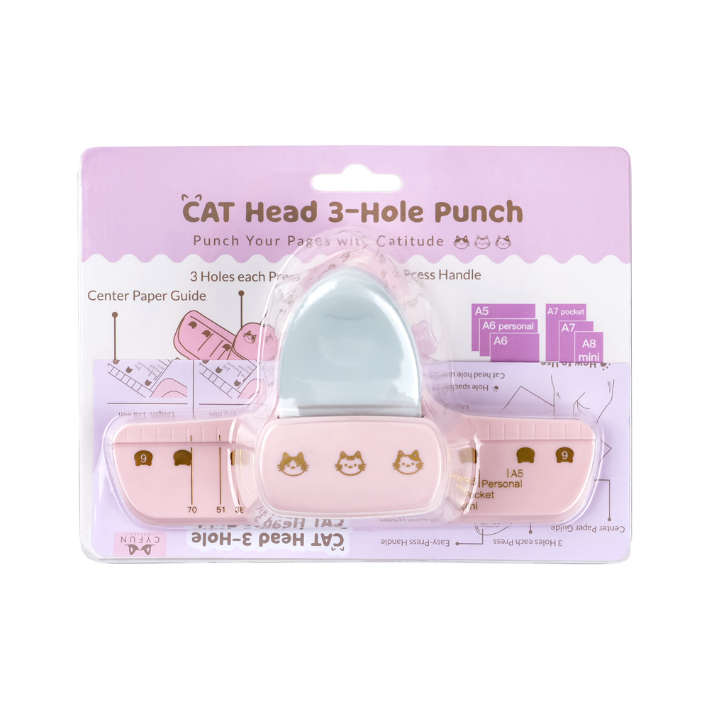 Furador de fichário de 3 furos - Paper Punch 3 Hole avaliação e preço