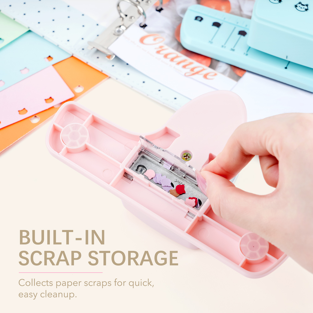 Furador de fichário de 3 furos - Paper Punch 3 Hole avaliação e preço
