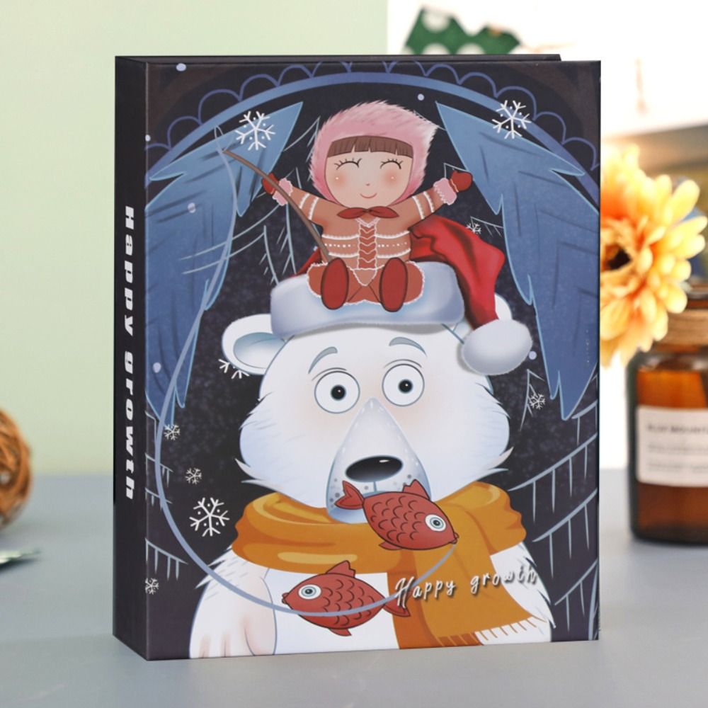 Multicolor Cartoon Photo Album - Binding Comb Plastic avaliação e preço