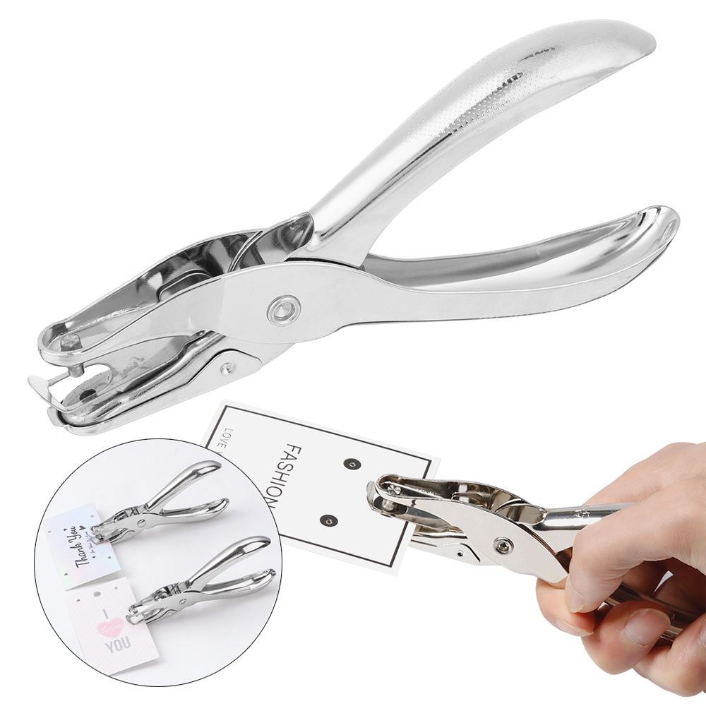 Handhold Single Hole Punch, Me - Paper Punch 3 Hole avaliação e preço