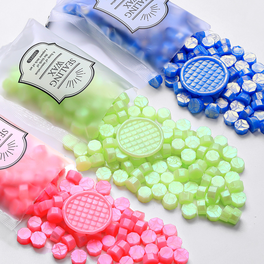 100 peças contas de vedação de - Wax Seal Stamp Kit avaliação e preço