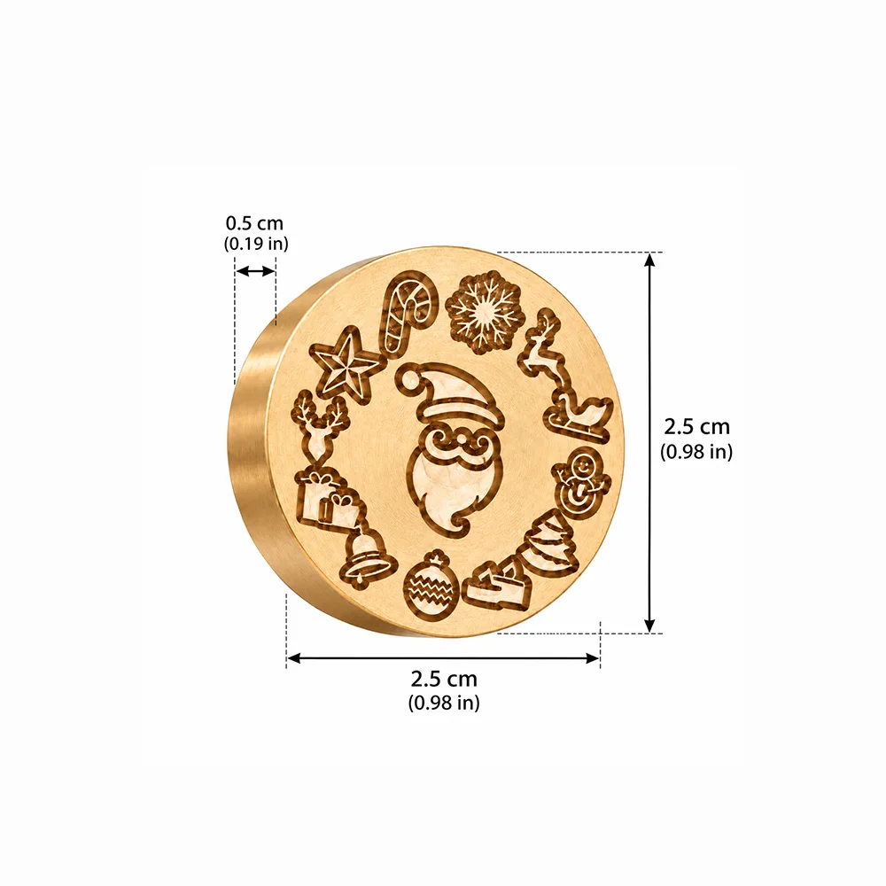 1 unidade de carimbo de lacre  - Wax Seal Stamp Kit avaliação e preço
