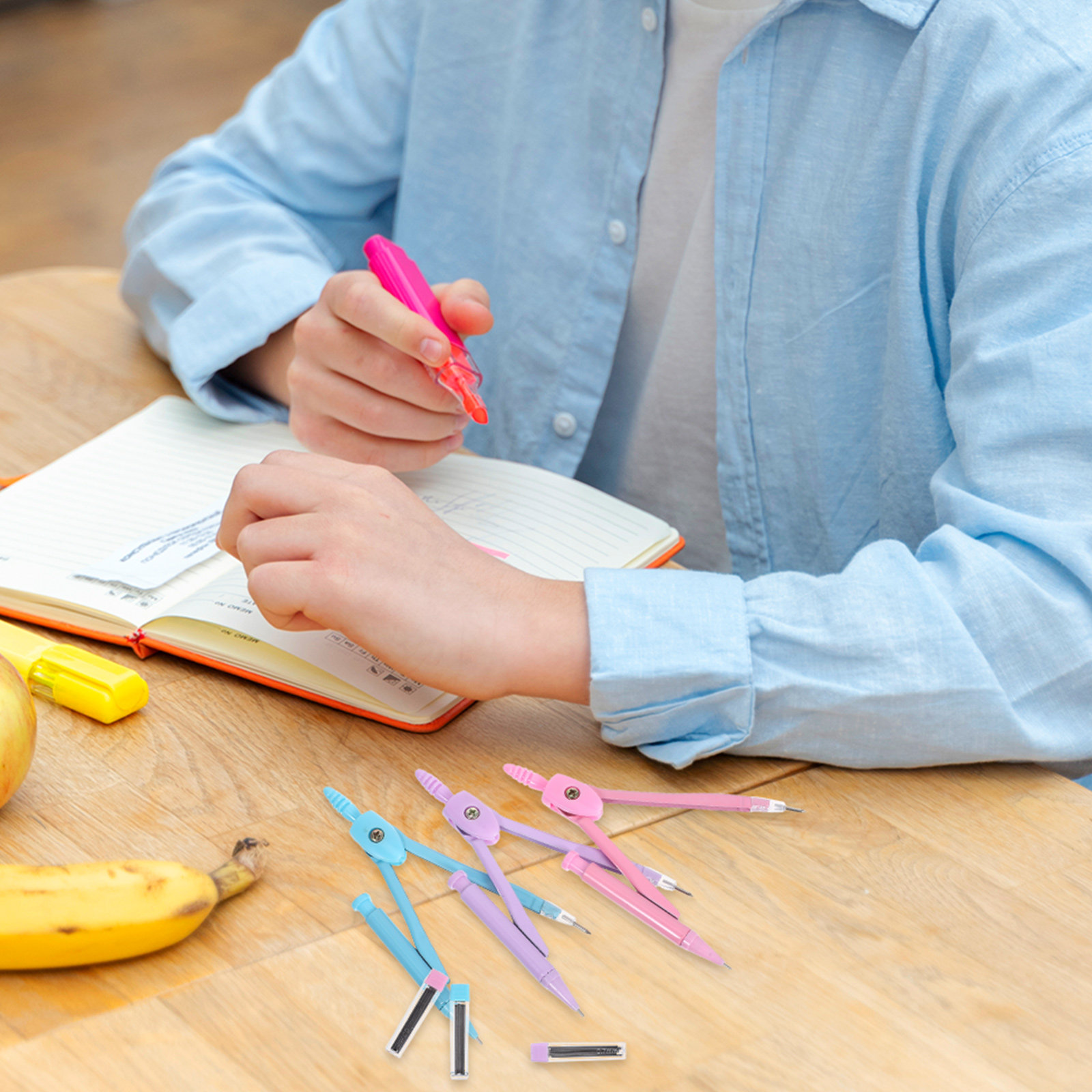 Conjunto de compasso de aço in - Compass Geometry Set avaliação e preço