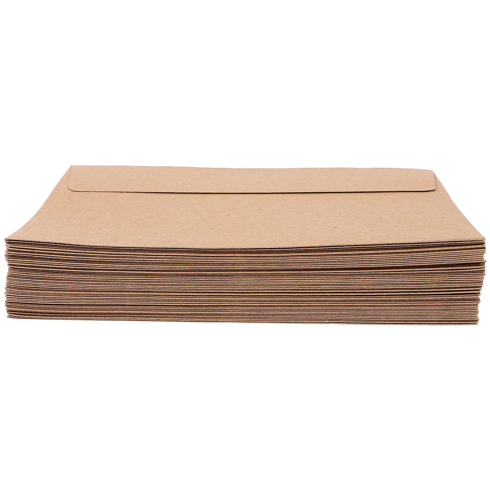 50 pçs auto adesivo a4 marrom  - Letter Envelope Kraft avaliação e preço