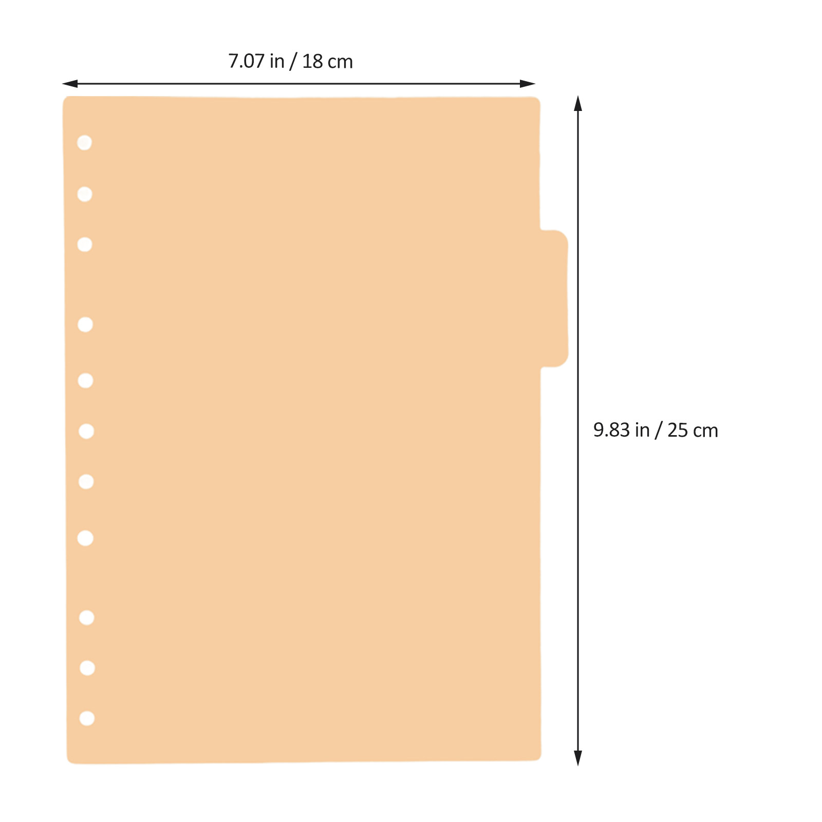 5 divisórias de plástico para  - Index Tab Divider avaliação e preço