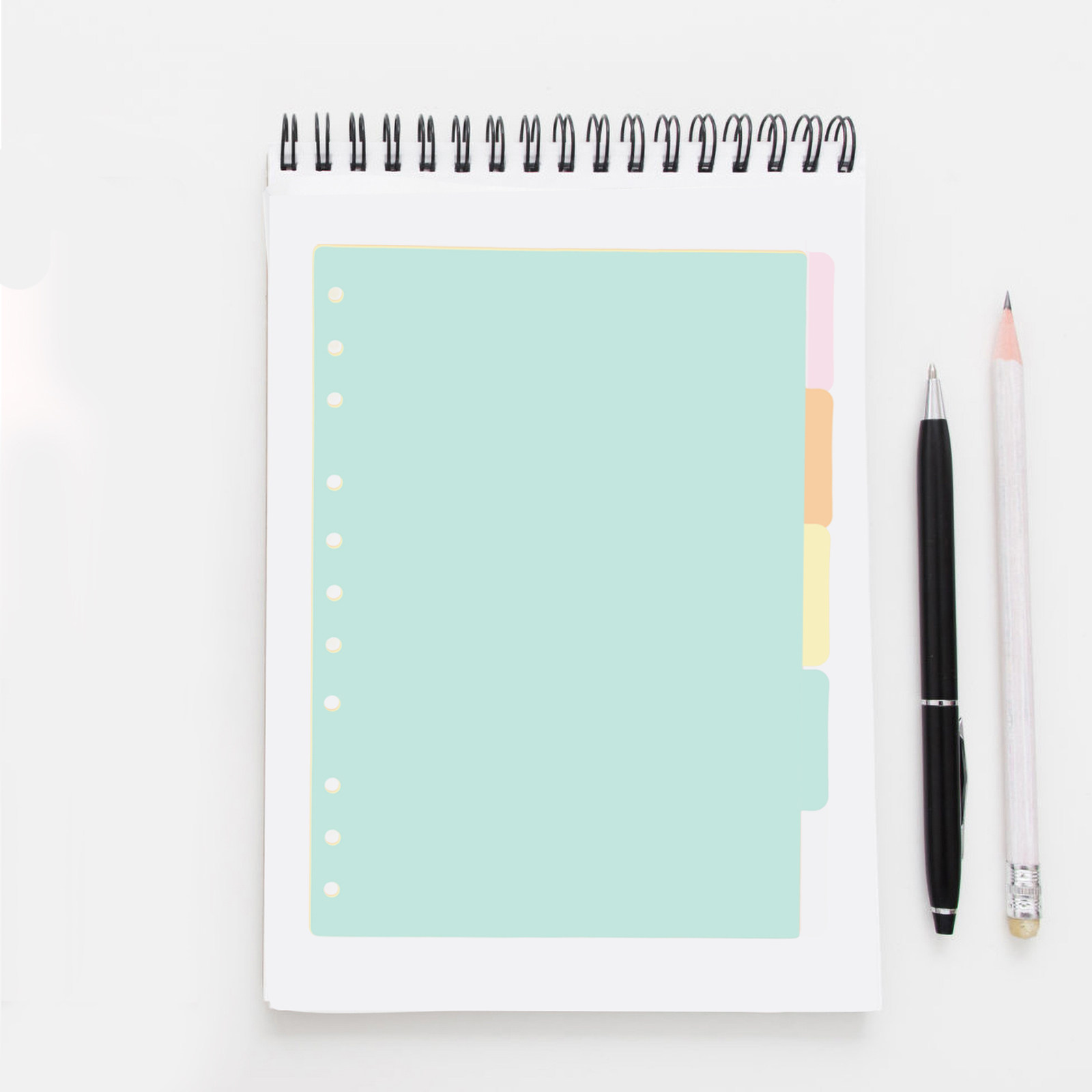 5 divisórias de plástico para  - Index Tab Divider avaliação e preço