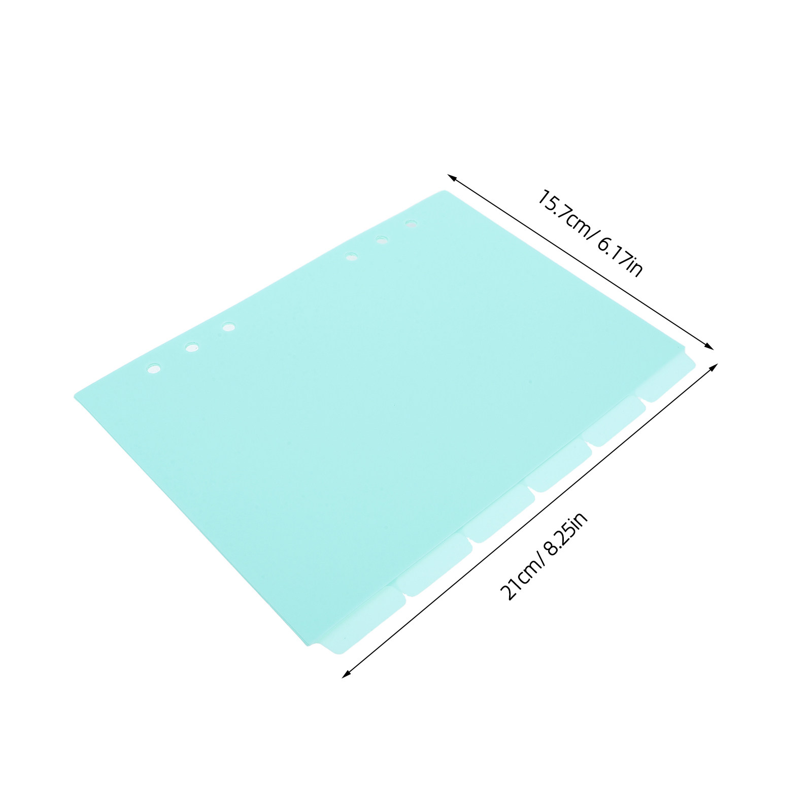 6 divisórias de índice de plás - Index Tab Divider avaliação e preço