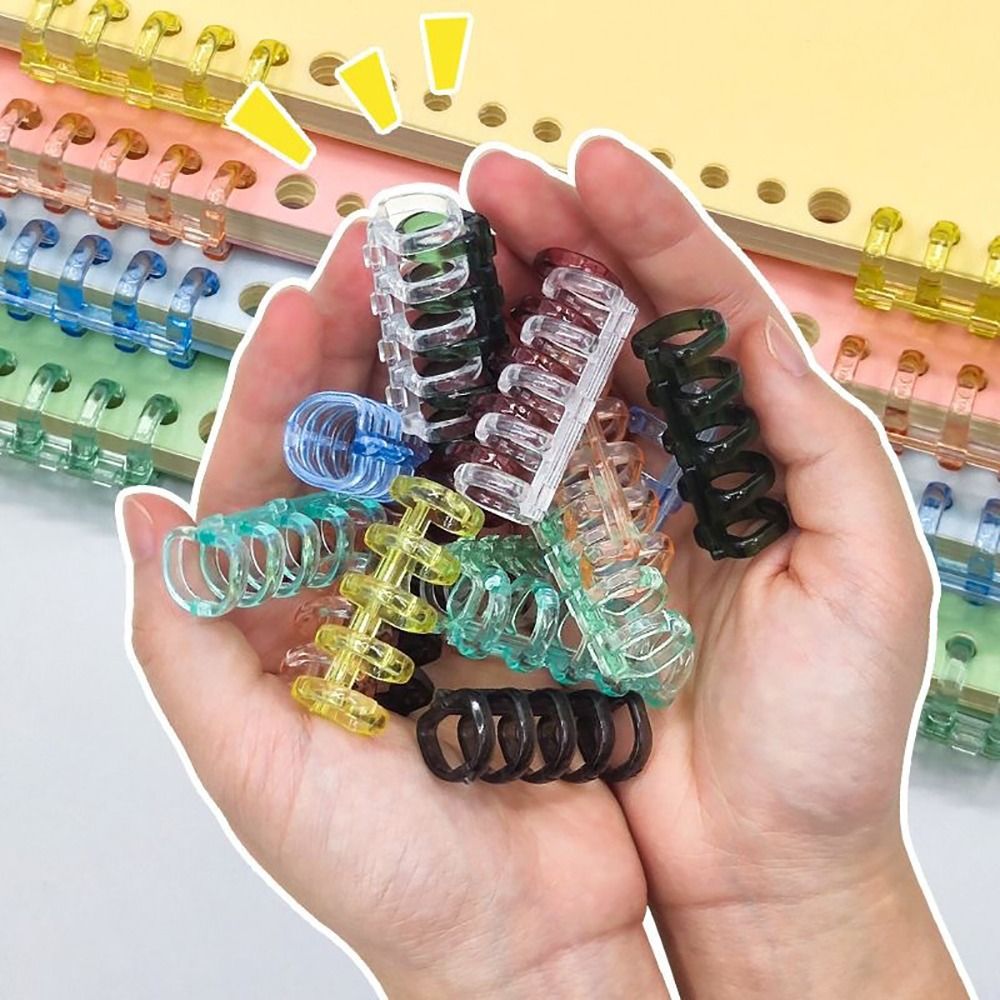 10 unidades de anéis de encade - Binding Comb Plastic avaliação e preço