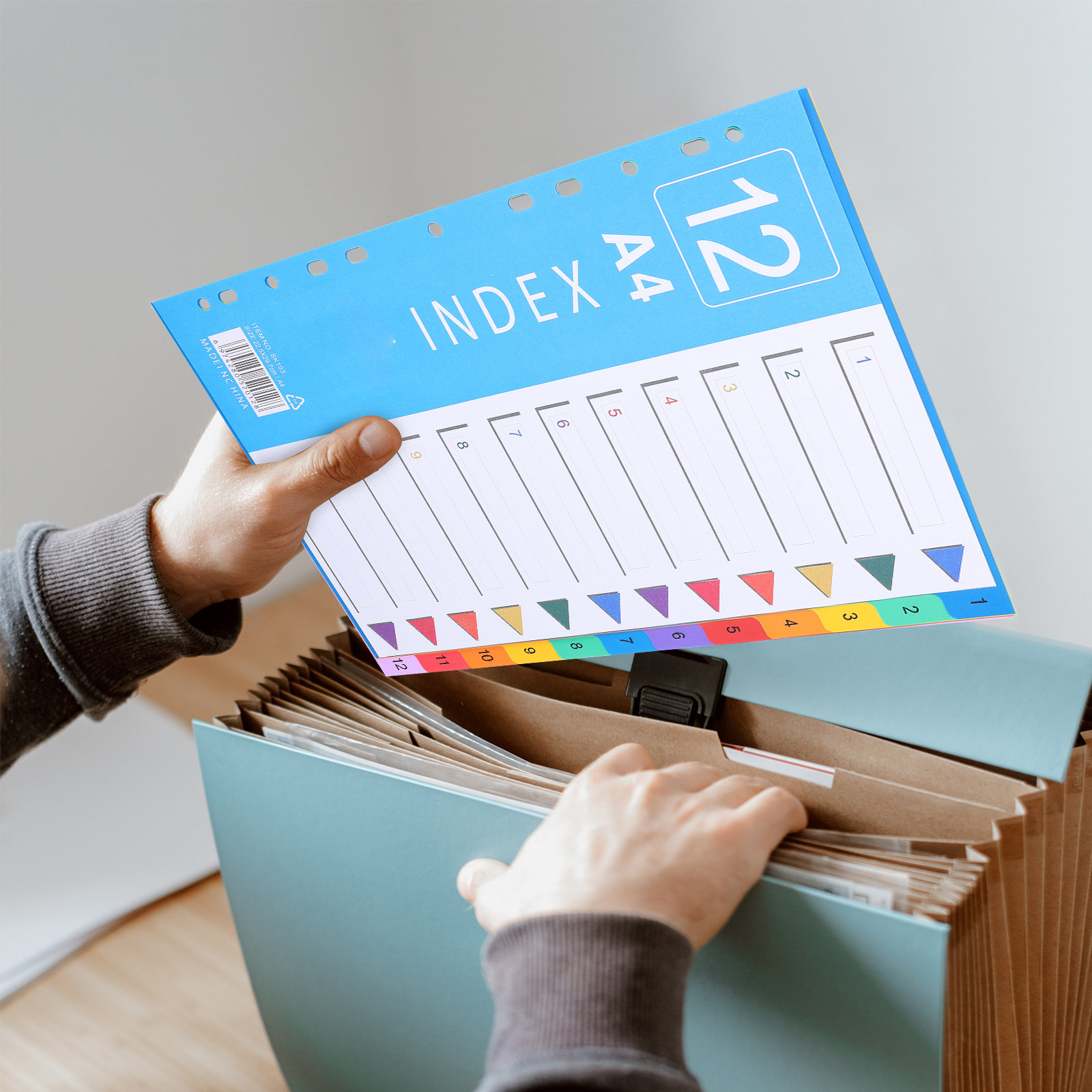 38 divisórias de índice colori - Index Tab Divider avaliação e preço