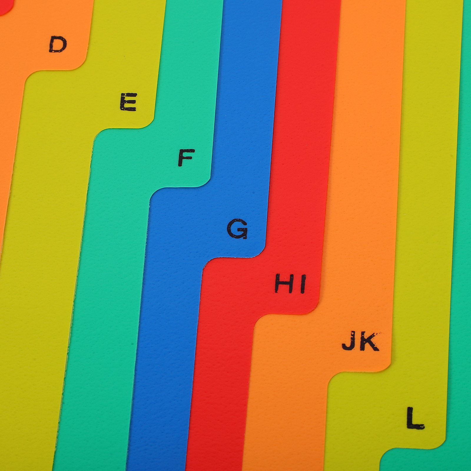 21 divisórias coloridas para f - Index Tab Divider avaliação e preço