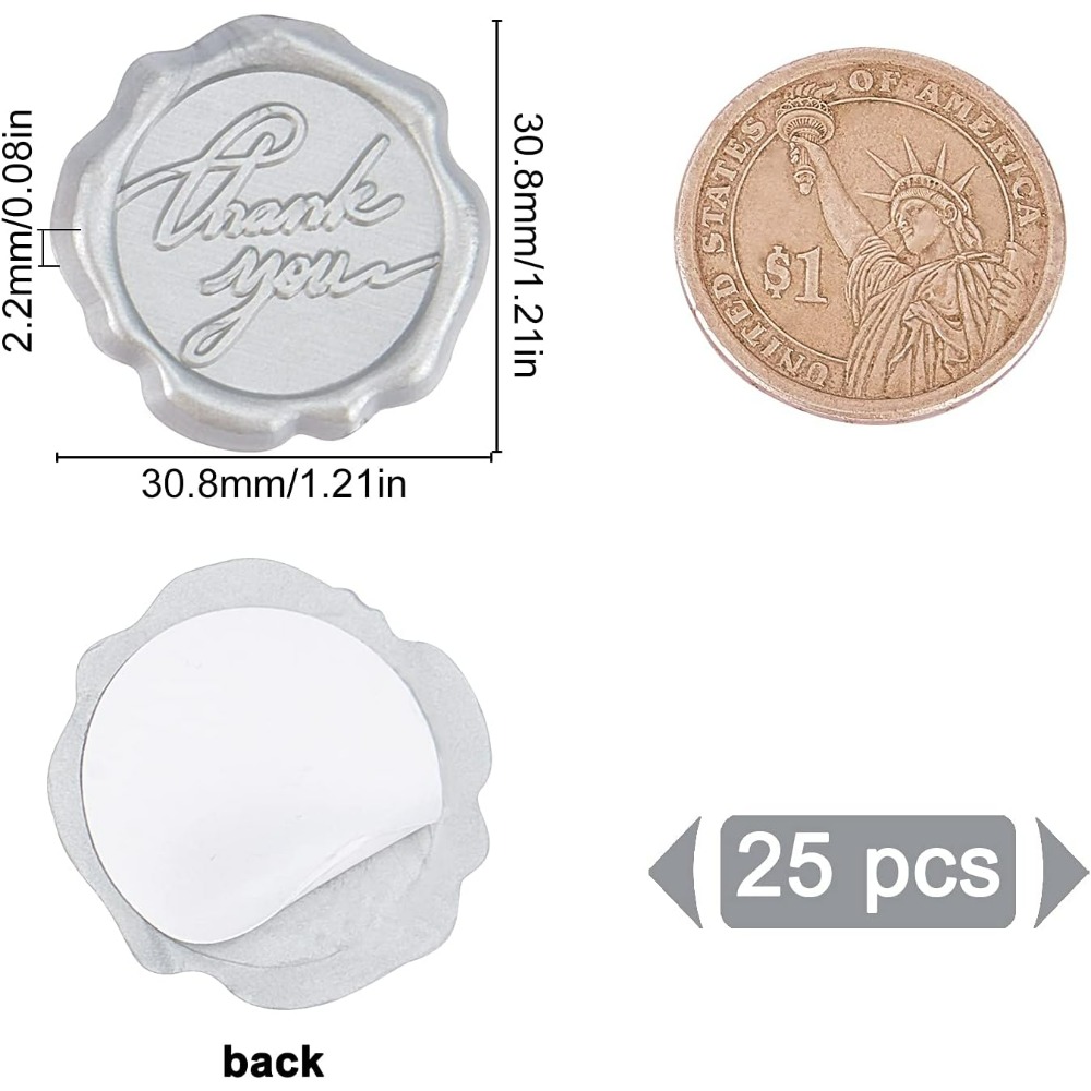 Adesivos de vedação de cera ad - Wax Seal Stamp Kit avaliação e preço